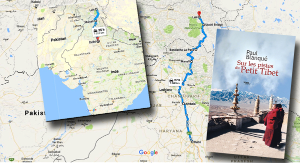 Sur les pistes du Petit Tibet de Paul Blanqué